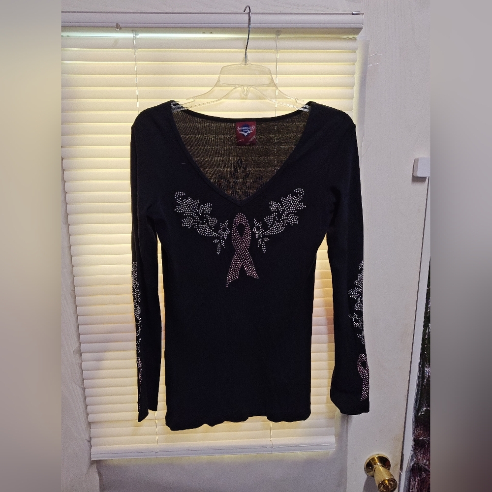 Avanguard USA by Philip Laurent Breast Cancer Awareness Special Edition Top